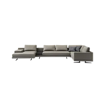 leather couch sofa